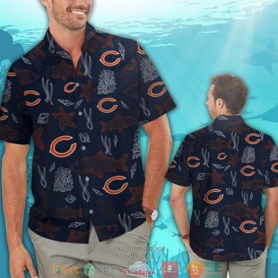 Chicago Bears Fish Ocean Hawaiian Shirt, Short - Hot Sale 2025