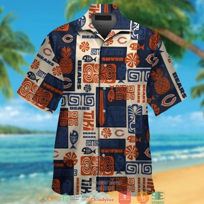 Chicago Bears Fish Pineapple Hawaiian Shirt, Short - Hot Sale 2025