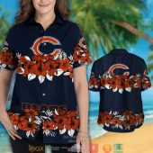 Chicago Bears Hibiscus Flower Line Hawaiian Shirt Short 1 2 768x768 1.jpg - demo10