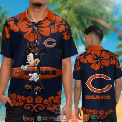 Chicago Bears Minnie Mouse Hawaiian Shirt, Short - Hot Sale 2025