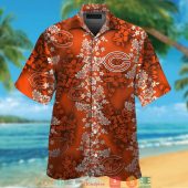 Chicago Bears Lhibiscus Flower Pattern Hawaiian Shirt Short.jpg - demo10