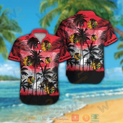 Chicago Blackhawks Hawaiian Shirt And Shorts - Hot Sale 2025
