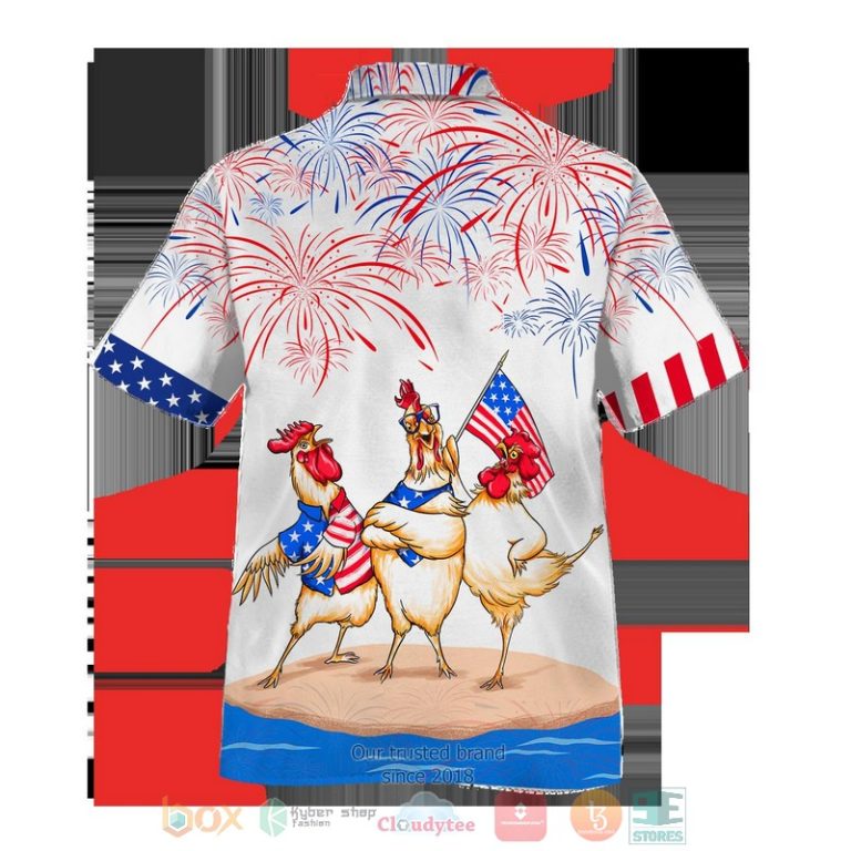 Chicken Firework Independence Day Is Coming Hawaiian Shirt, Shorts - Hot Sale 2025 Chicken Firework Independence Day Is Coming Hawaiian Shirt, Shorts - Hot Sale 2025