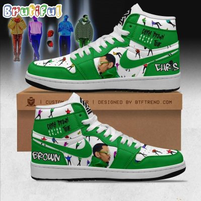 Chris Brown The 11 11 Tour Air Jordan 1 Shoes