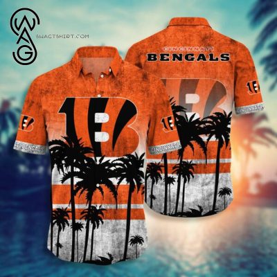 Cincinnati Bengals Team Combo Hawaiian Shirt And Shorts - Hot Sale 2025