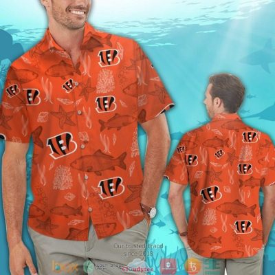 Cincinnati Bengals Fish Ocean Hawaiian Shirt, Short - Hot Sale 2025