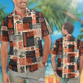 Cincinnati Bengals Fish Pineapple Pattern Hawaiian Shirt Short 1 768x768 1.jpg - demo10