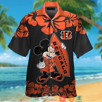Cincinnati Bengals Mickey Mouse Hawaiian Shirt, Short - Hot Sale 2025