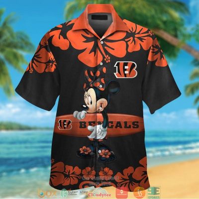 Cincinnati Bengals Minnie Mouse Hawaiian Shirt, Short - Hot Sale 2025