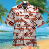 Cincinnati Bengals Orange Coconut White Hawaiian Shirt Short.jpg - demo10