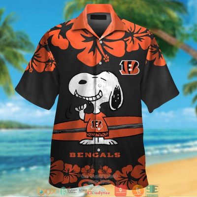 Cincinnati Bengals Snoopy Hawaiian Shirt, Short - Hot Sale 2025