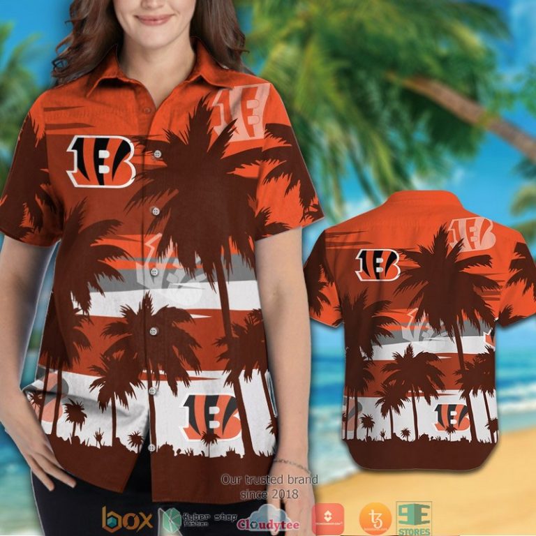 Cincinnati Bengals Coconut Orange Hawaiian Shirt, Short - Hot Sale 2025