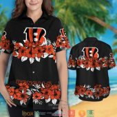 Cincinnati Bengals Hibiscus Flower Line Hawaiian Shirt Short 1 2 768x768 1.jpg - demo10