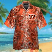 Cincinnati Bengals Hibiscus Flower Orange Pattern Hawaiian Shirt Short.jpg - demo10