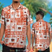 Cincinnati Bengals Hibiscus Leaf Coconut Square Pattern Hawaiian Shirt Short 1 768x768 1.jpg - demo10