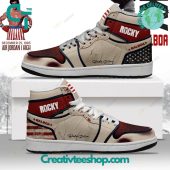 Rocky Balboa Air Jordan 1 Sneaker - soulcals.com