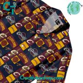 Cleveland Cavaliers Crowned Court Hawaiian Set - demo10