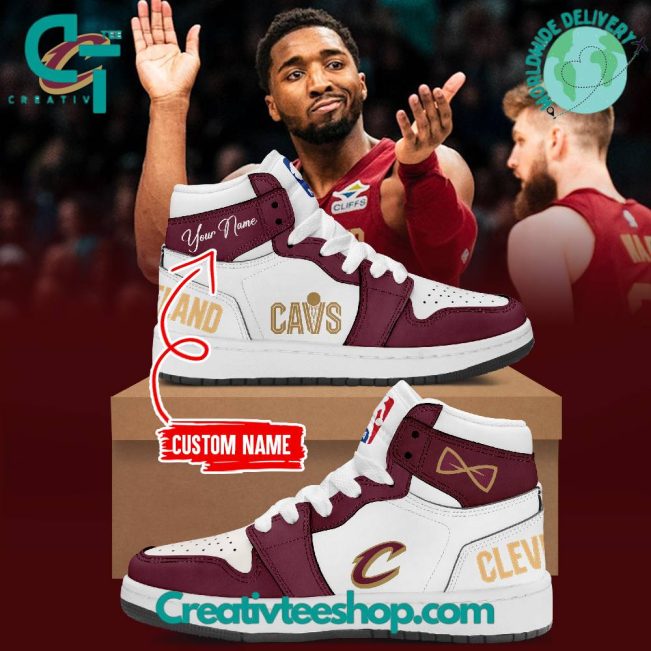 Cleveland Cavaliers Gallery Blue Blake Air Jordan 1 Shoes - Creativteeshop