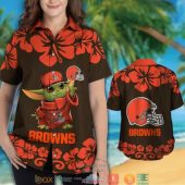 Cleveland Browns Baby Yoda Hibiscus Orange Hawaiian Shirt Short 1 2 768x768 1.jpg - demo10
