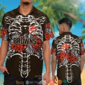 Cleveland Browns Blackbone Hibiscus Hawaiian Shirt Short 1 768x768 1.jpg - demo10