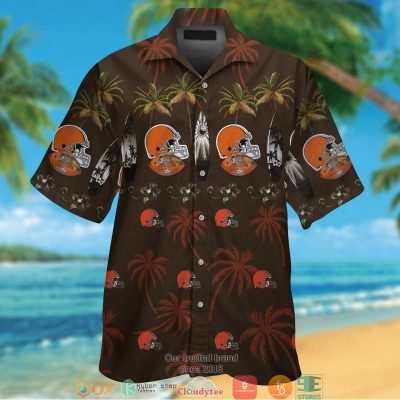Cleveland Browns Coconut Brown Hawaiian Shirt, Short - Hot Sale 2025