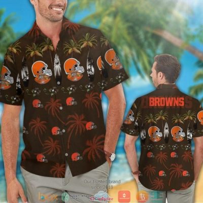 Cleveland Browns Coconut Brown Hawaiian Shirt, Short - Hot Sale 2025