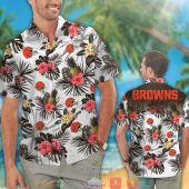 Cleveland Browns Hibiscus Pineapple Pattern White Hawaiian Shirt Short 1 768x768 1.jpg - demo10