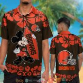 Cleveland Browns Mickey Mouse Hawaiian Shirt Short 1 768x768 1.jpg - demo10