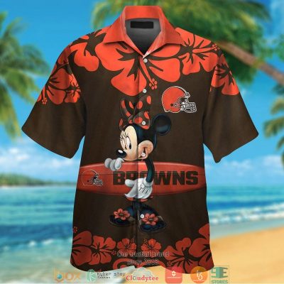 Cleveland Browns Minnie Mouse Hawaiian Shirt, Short - Hot Sale 2025