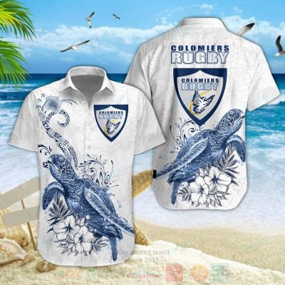 Colomiers Rugby Turtle Hawaiian Shirt, Short - Hot Sale 2025
