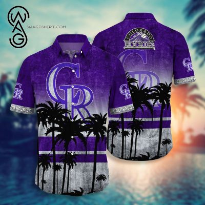 Colorado Rockies Baseball Team Combo Hawaiian Shirt And Shorts - Hot Sale 2025
