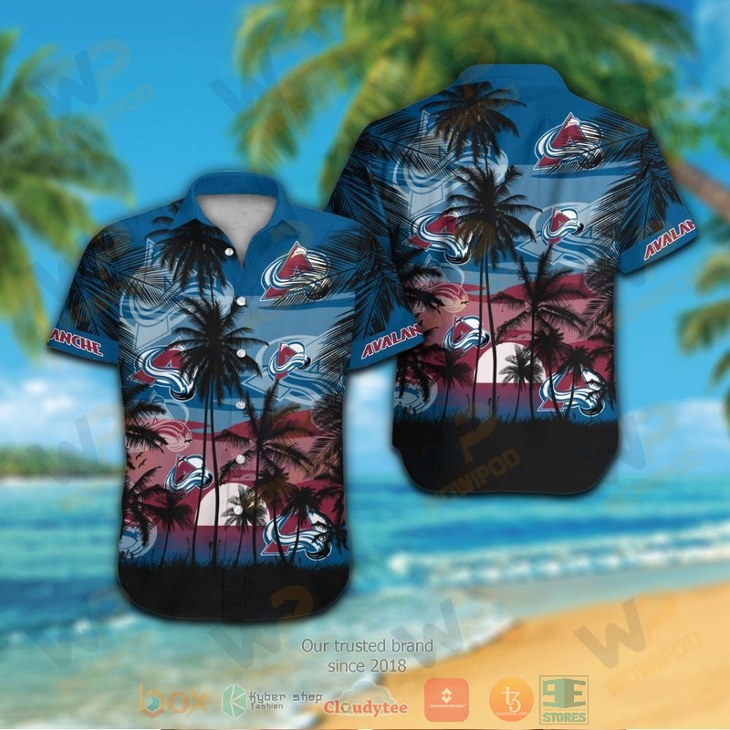 Colorado Avalanche Hawaiian Shirt And Shorts - Hot Sale 2025 Colorado Avalanche Hawaiian Shirt And Shorts - Hot Sale 2025