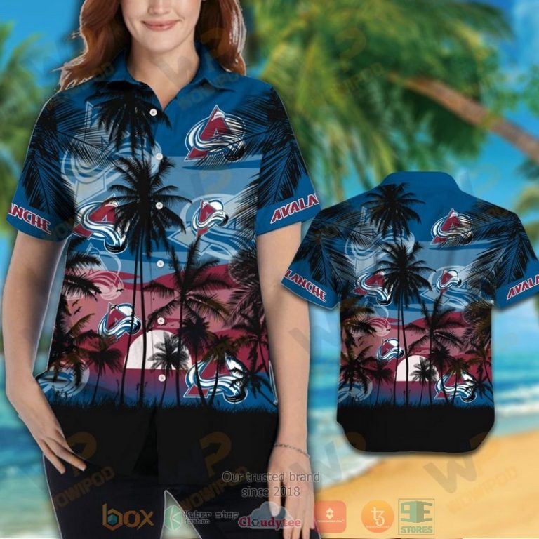 Colorado Avalanche Hawaiian Shirt And Shorts - Hot Sale 2025 Colorado Avalanche Hawaiian Shirt And Shorts - Hot Sale 2025