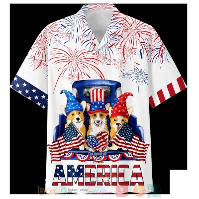 Corgi America Independence Is Coming Hawaiian Shirt, Shorts - Hot Sale 2025