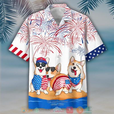 Corgi Independence Day Is Coming Hawaiian Shirt, Shorts - Hot Sale 2025