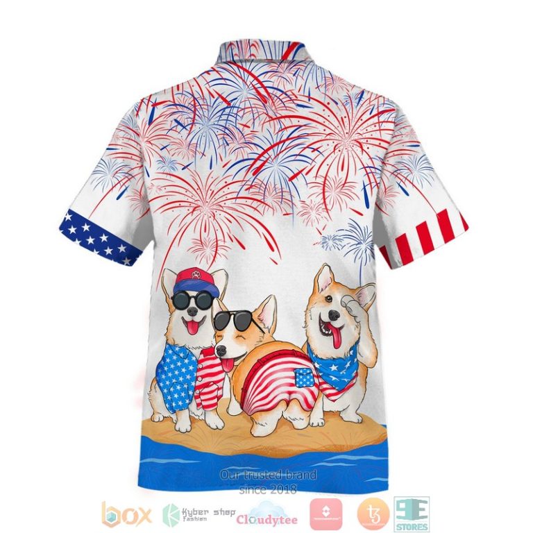 Corgi Independence Day Is Coming Hawaiian Shirt, Shorts - Hot Sale 2025 Corgi Independence Day Is Coming Hawaiian Shirt, Shorts - Hot Sale 2025