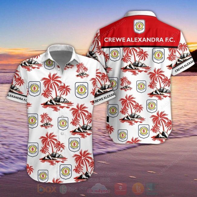 Crewe Alexandra Hawaiian Shirt, Short - Hot Sale 2025