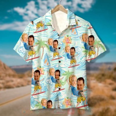 Custom Face Surfing Hawaiian Shirt, Short - Hot Sale 2025