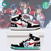 Saginaw Spirit Air Jordan 1 Sneaker - soulcals.com