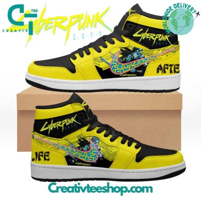 Cyberpunk 2077 After Life Air Jordan 1 Sneaker - soulcals.com