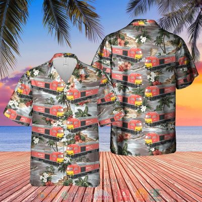 Db Schenker Class 60 Diesel Locomotive Train Hawaiian Shirt, Short - Hot Sale 2025