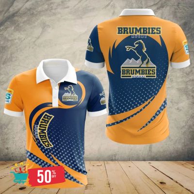Super Rugby ACT Brumbies Special Polo Design V2301