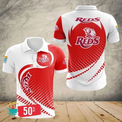 Super Rugby Queensland Reds Special Polo Design V2301