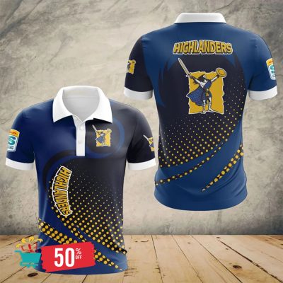 Super Rugby Speight?s Highlanders Special Polo Design V2301
