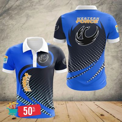 Super Rugby Western Force Special Polo Design V2301