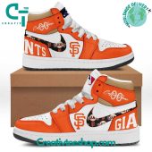 MLB San Francisco Giants Personalized Air Jordan 1 Sneaker - soulcals.com