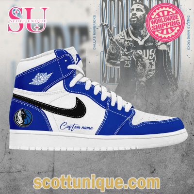 Dallas Mavericks Custom Nike Air Jordan High Top -Soulcals.com