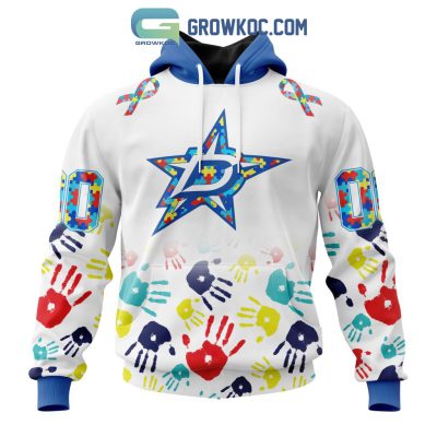 Dallas Stars NHL Special Autism Awareness Hands Hoodie T Shirt Dallas Stars NHL Special Autism Awareness Hands Hoodie T Shirt