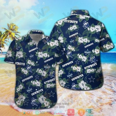 Dallas Cowboys Hibiscus Flowers Hawaiian Shirt, Short - Hot Sale 2025