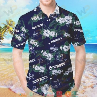 Dallas Cowboys Hibiscus Flowers Hawaiian Shirt, Short - Hot Sale 2025